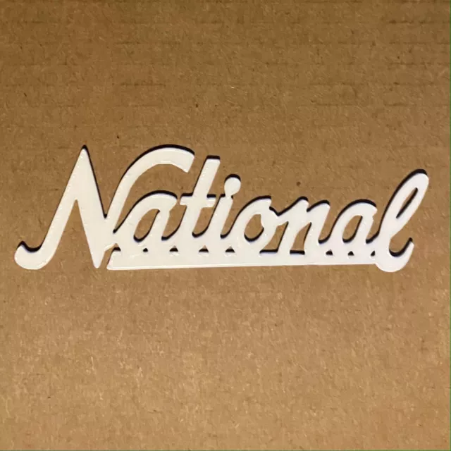 repro headstock logo - 1950s National Valco laser-cut 1mm