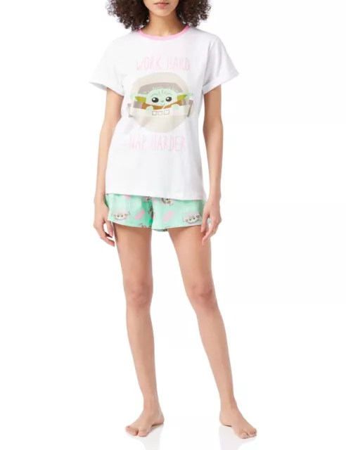 STAR WARS THE Mandalorian Womens Pyjamas Baby Yoda Ladies PJs