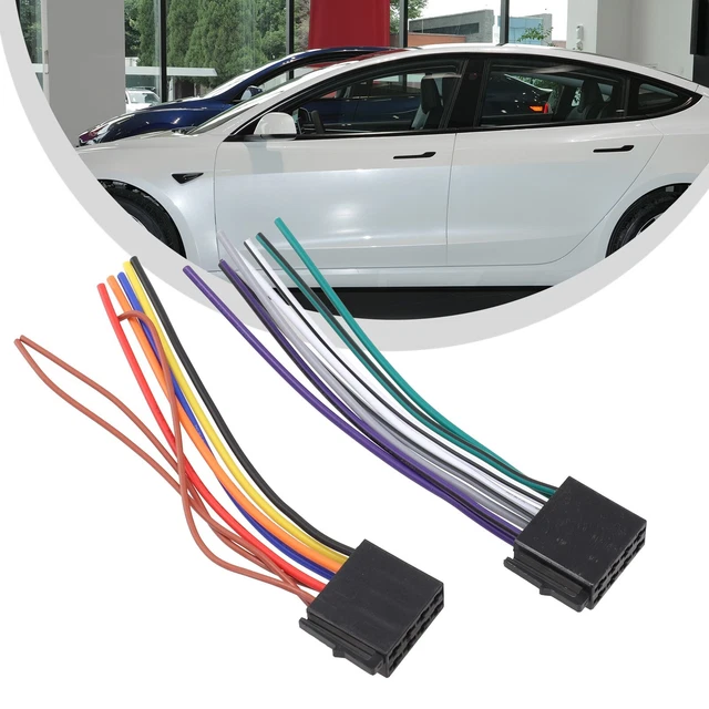 Adaptateur ISO Radio Pour Nissan Juke, Qashqai, Pathfinder - Connecteur Plug And Play - Matériau ABS