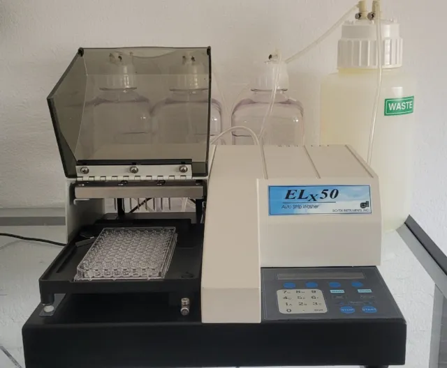 Warranty Biotek Elx50 Automated ELISA Microplate Washer - 3 Reagents