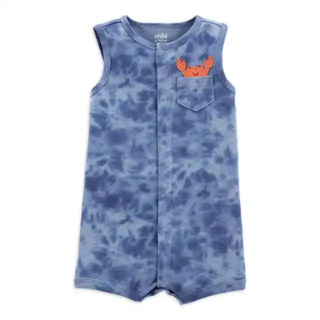Child of Mine by Carter's Baby Boys Tie Dye One Piece - Size: 18 Months