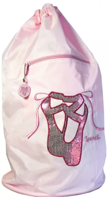 Spencil Sports Bag Water Resistant 39X49 cm- Pink Dance Back to School,Gift Idea