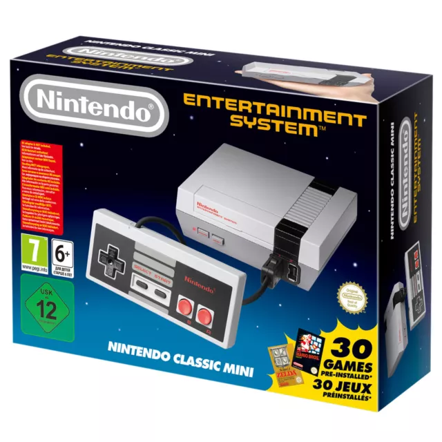 Nintendo NES Mini Officiels avec 800 jeux Nes + Game Boy + Colors + Advance