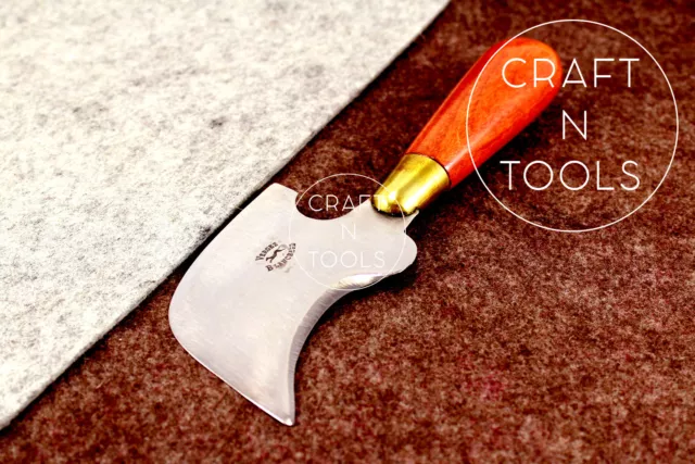 Oblique skiving/paring knife, vergez blanchard, craftntools