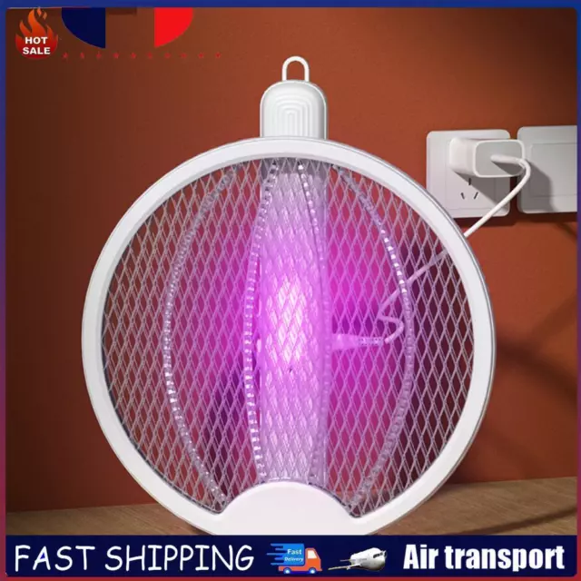 4-in-1 Electric Mosquito Swatter USB Rechargeable for Home Bedroom (Star) FR