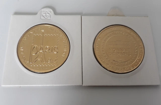 Jeton Touristique Paris Philex 2018 Tour Eiffel Monnaie De Paris