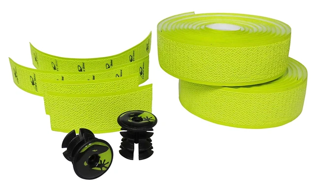 DSP BAR Tape & Plugs V2 Bar Tape Cycling Road Bike Grip/Cyclocross Grip (Neon Ye