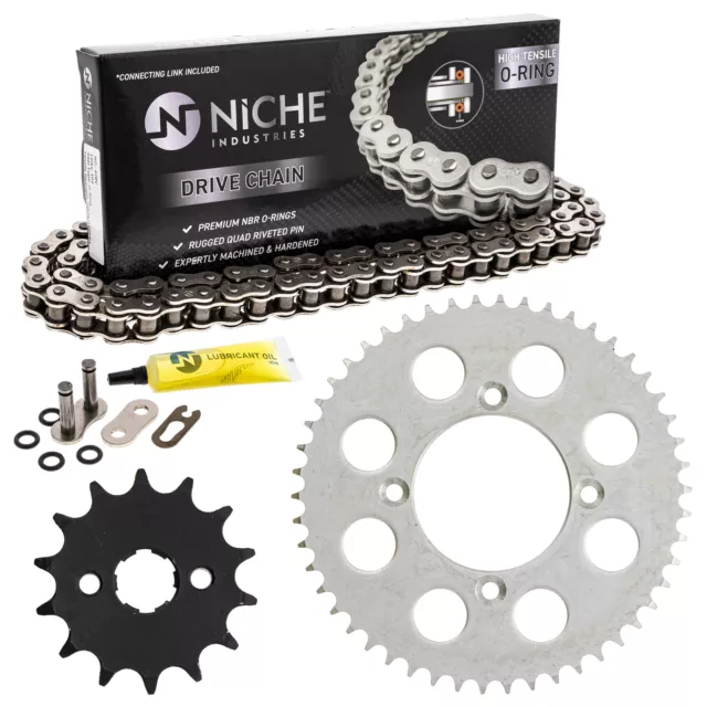 Sprocket Chain Set for Honda XR100R CRF100F 14/50 Tooth 428 O-Ring Front Rear