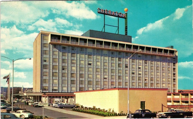 Vintage Postcard - Posted Sheraton Motor Inn Hotel/Motel Portland Oregon #5362