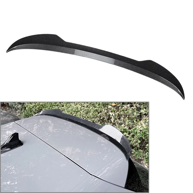 Ala spoiler tetto posteriore per VW Golf 8 MK8 GTI R GTD 2020-2022 fibra di carbonio nero