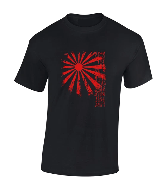 Japan Rising Sun Mens T Shirt Samurai Cool Japanese Design Symbol New Top