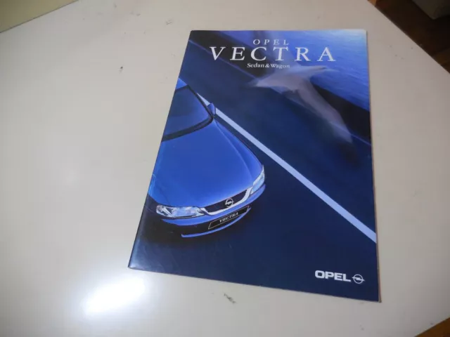OPEL VECTRA Sedan Wagon Japanese Brochure 1999/11 XH181/201/250 X18/25 C20 Memo