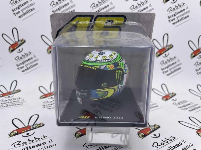 Valentino Rossi – Tous Mes Casques Test Valencia 2010 100ème Sortie