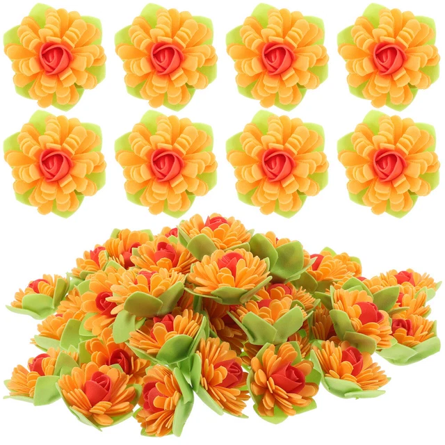 50 piezas difusor de aromaterapia cabezales de flores mini accesorios difusor de aceites esenciales