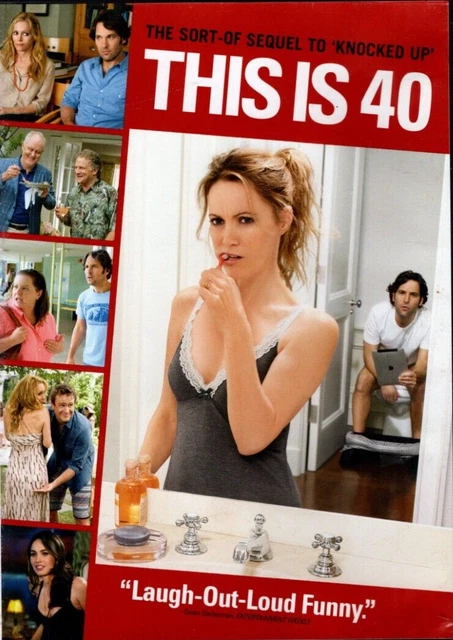 THIS IS 40 (dvd) ************ disc only***********