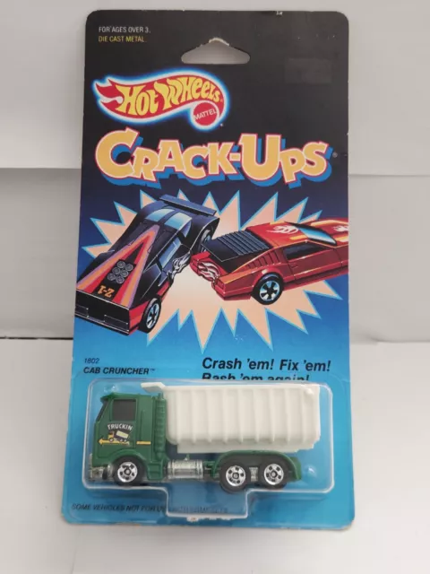 3 Vintage Hot Wheels / Crash Crack up Cars / Issued 1983 & 