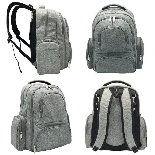 Diaper Bag - Multi-Function Portable Waterproof Nappy Large Backpack for Travel 2