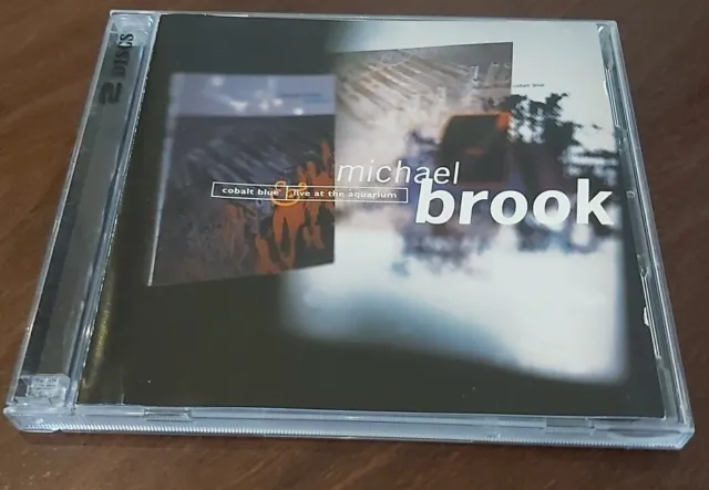 Michael Brook Cobalt Blue/Live At Aquarium 2CD