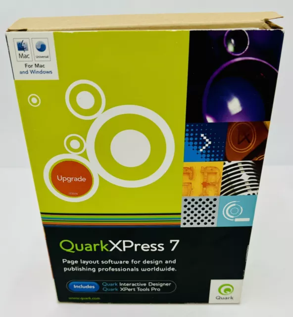 QuarkXPress 7 Page Layout Software for Design Publishing Professionals