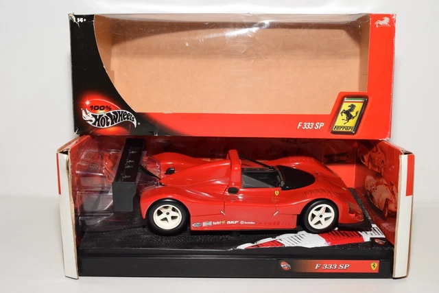 Hot Wheels Ferrari F333 SP – 1/18 – Modèle Réduit En Boîte – Occasion