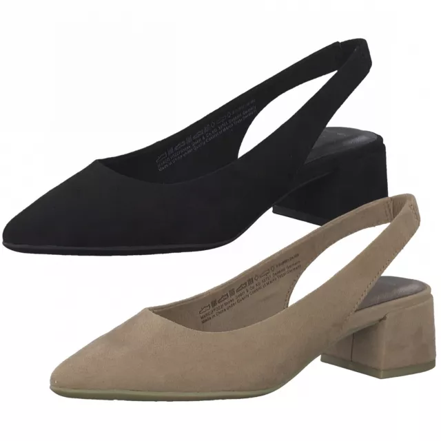 Marco Tozzi Femmes Talon en Bloc Sling Sandalette Emploi Stretch 2-29501-28