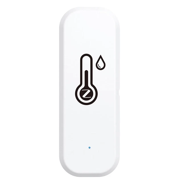 Práctico termohigrómetro sensor de temperatura con instrucciones tipo Wifi/ Zigbee