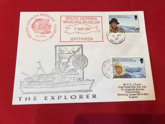 09.03.1997 South Georgia & Sandwich Islands Antarctica Whaling Museum Explorer