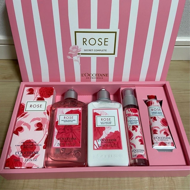L'OCCITANE ROSE RS Secret Completo Juego de Regalo de Toalla de