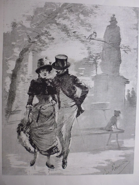 Gravure Originale LA COMPARAISON D'après Lawreince – François Janinet, époque