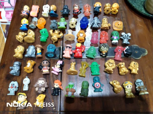 100 Woolworths OOSHIES HeroesPrincess LionKing StarWars ToyStory HarryPotter LOT