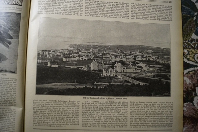1908 für Alle 1 Tirol Hochzeit Tsingtau Kolonien China Tibet