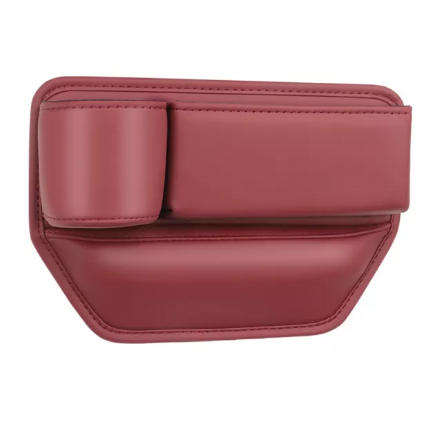 Car Seat Left Side Gap Organizer Pocket Storage Box w/Cup Holder For Phone Key