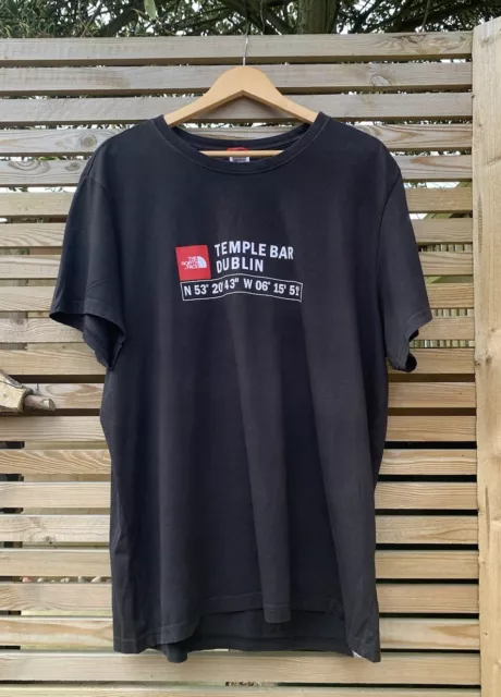 Men’s The North Face Black T-Shirt with print Size XL