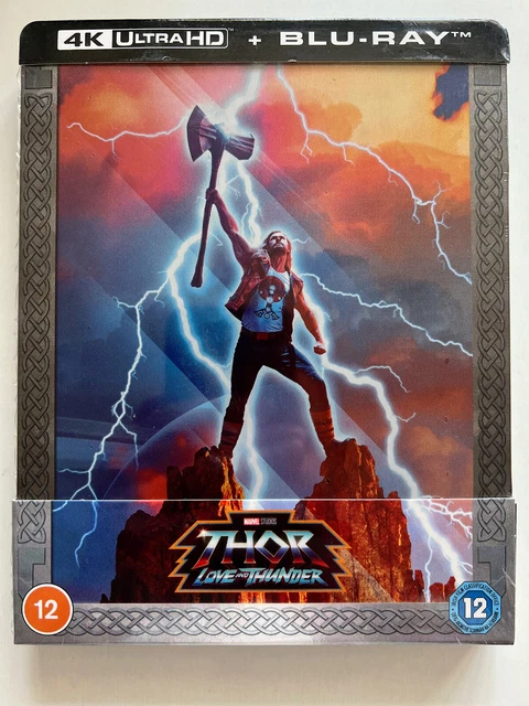 THOR LOVE & Thunder = Limited Edition 4K Steelbook = Marvel Mcu = New
