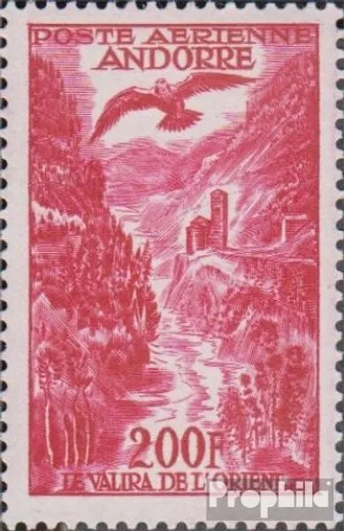 Briefmarken Andorra - Französische Post 1955 Mi 159 postfrisch
