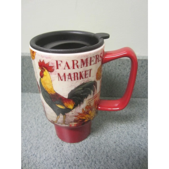 New Lang 18Oz.  Farmers Market Mug 2011 With Lid