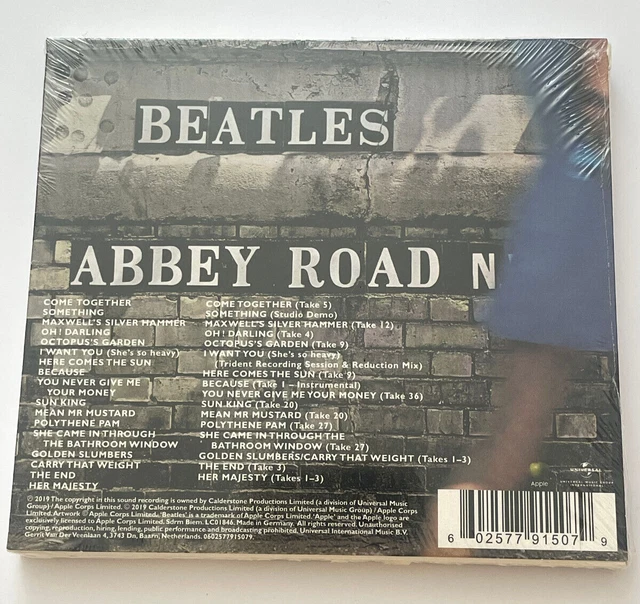 THE BEATLES - Abbey Road - 50th Anniversary Deluxe Edition (2 x CD ...