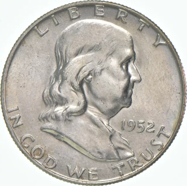 1952-D Franklin Half Dollar AU *0054