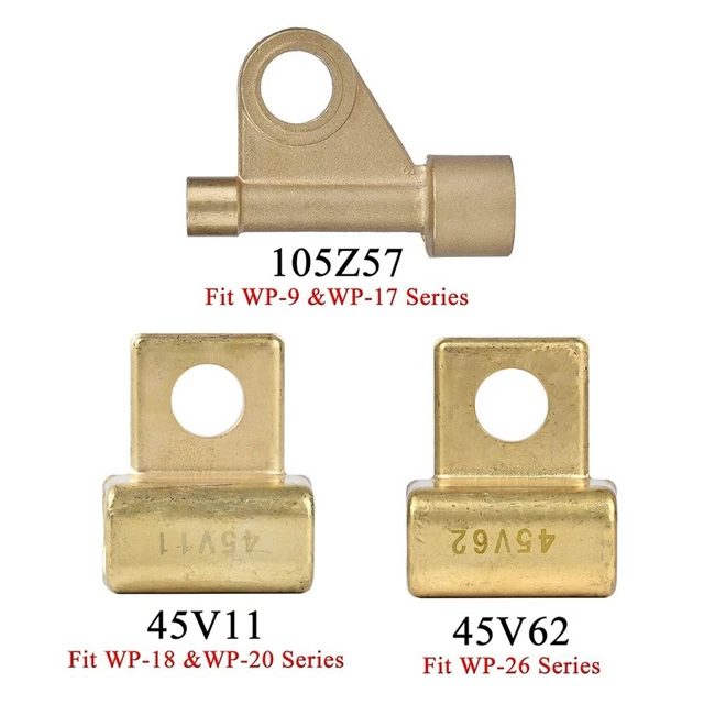105Z57 45V11 45V62 Power Cable Adapter For TIG Welding Torch WP9/17/18/20/26 New