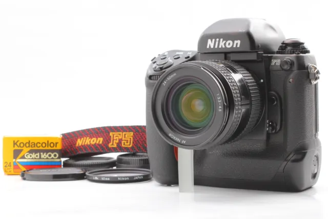 [Near MINT] Nikon F5 SLR Film Camera Body NIKKOR AF 24-50mm f3.3-4.5 Lens JAPAN