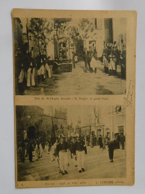 83 Var Carte Postale Cpa Saint-Tropez N°152 Bravade