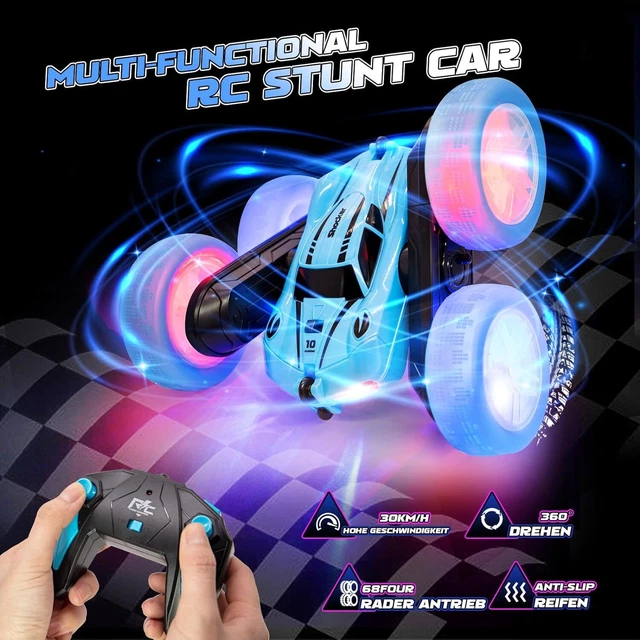 4WD HAND GESTURE Sensing 360° RC Stunt Car Off-Road Remote Control ...