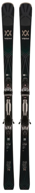 VÖLKL DEACON 76 BLACK SKI INKL. BINDUNG SCHWARZ 23/24 | Länge 176cm