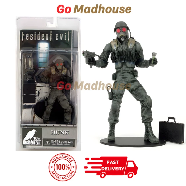 RESIDENT EVIL HUNK Figure NECA 10th Anniversary Collectible – UK