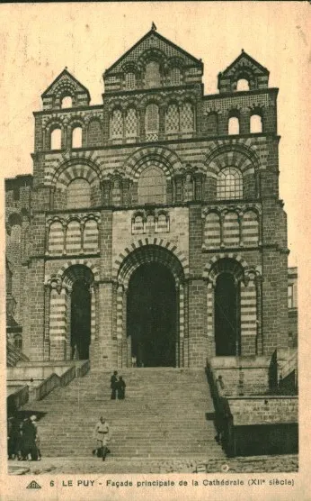 Carte Postale ancienne Le Puy de Dôme la cathédrale ( 63 )