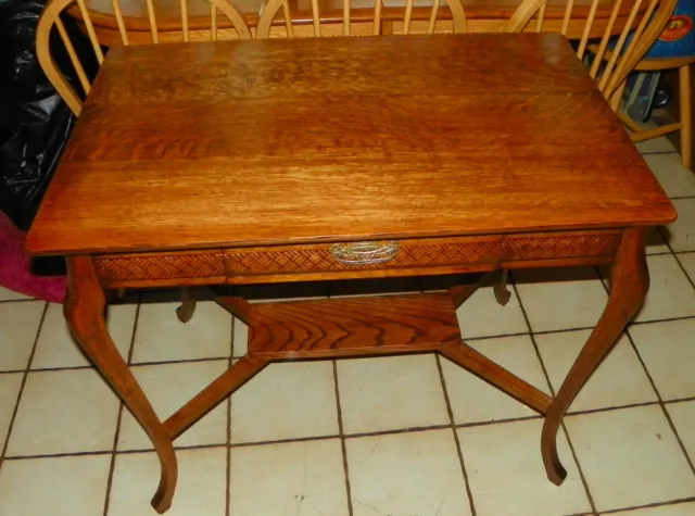 Quartersawn Oak Library Desk  (DS-5)