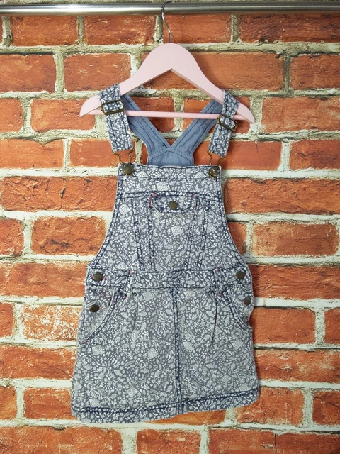 Pacchetto Abbigliamento Ragazze Età 4-5 Anni Next Fat Face Pinafore Set Costume Bambini 110Cm 3