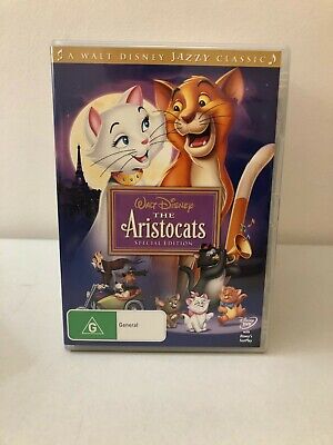 DVD - The Aristocats - A Walt Disney Jazzy Classic - FREE POST #P2