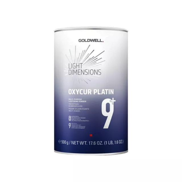 GOLDWELL Light Dimensions Oxycur Platin 9 + Developer Dust-Free High Speed500gr