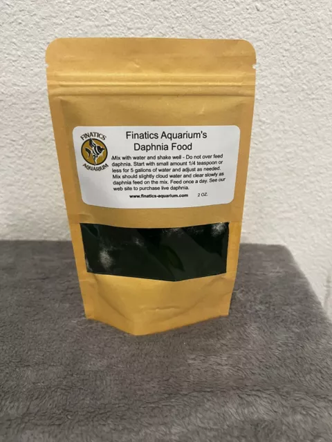 Live Daphnia Food 2oz Special Powder Mix